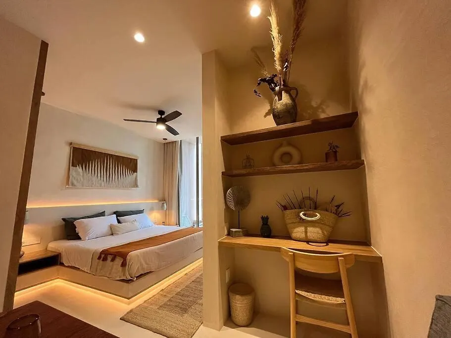 New And Cozy Loft With Pool In Aldea Zama Apartment Tulum